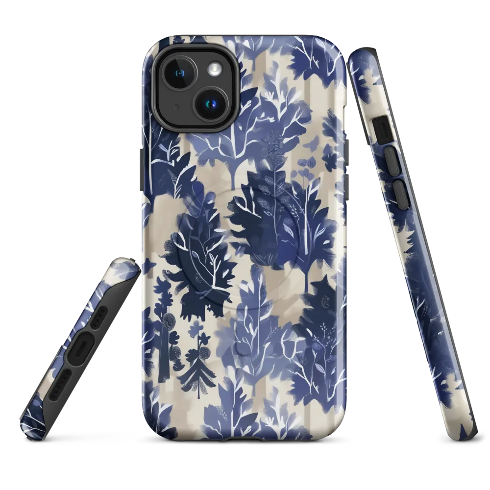 Indigo Understory on MagSafe Tough Case for iPhone® — Front