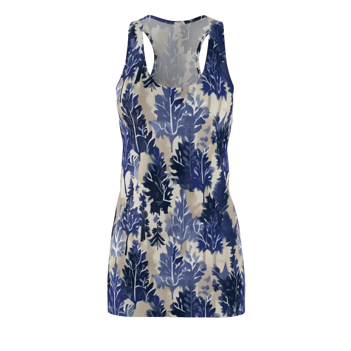 Indigo Understory on Racerback Dress — Front