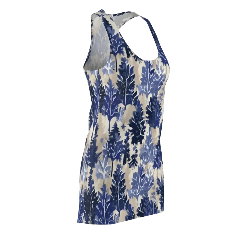 Indigo Understory on Racerback Dress — Front Side