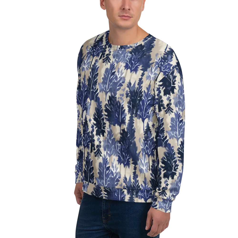 Indigo Understory on Sweatshirt — Left Front