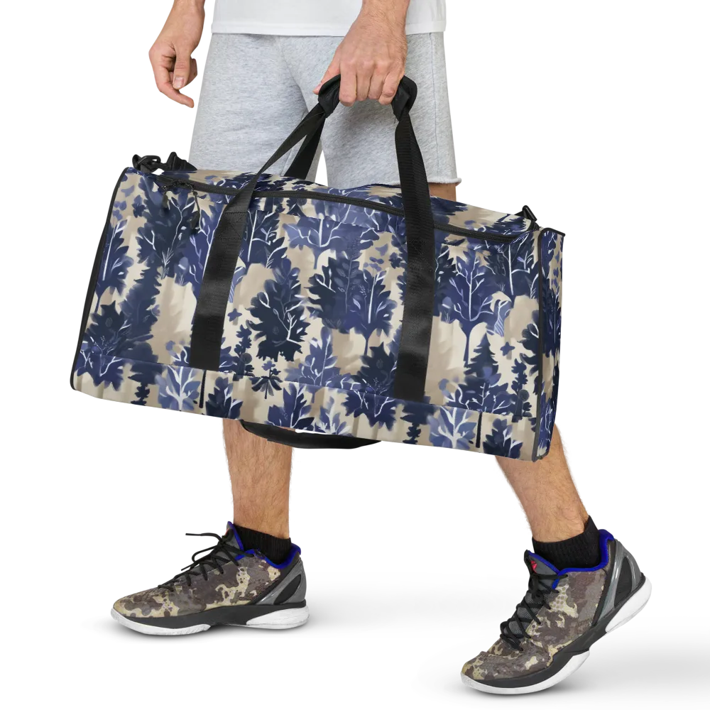 Indigo Understory on Duffle Bag — Front