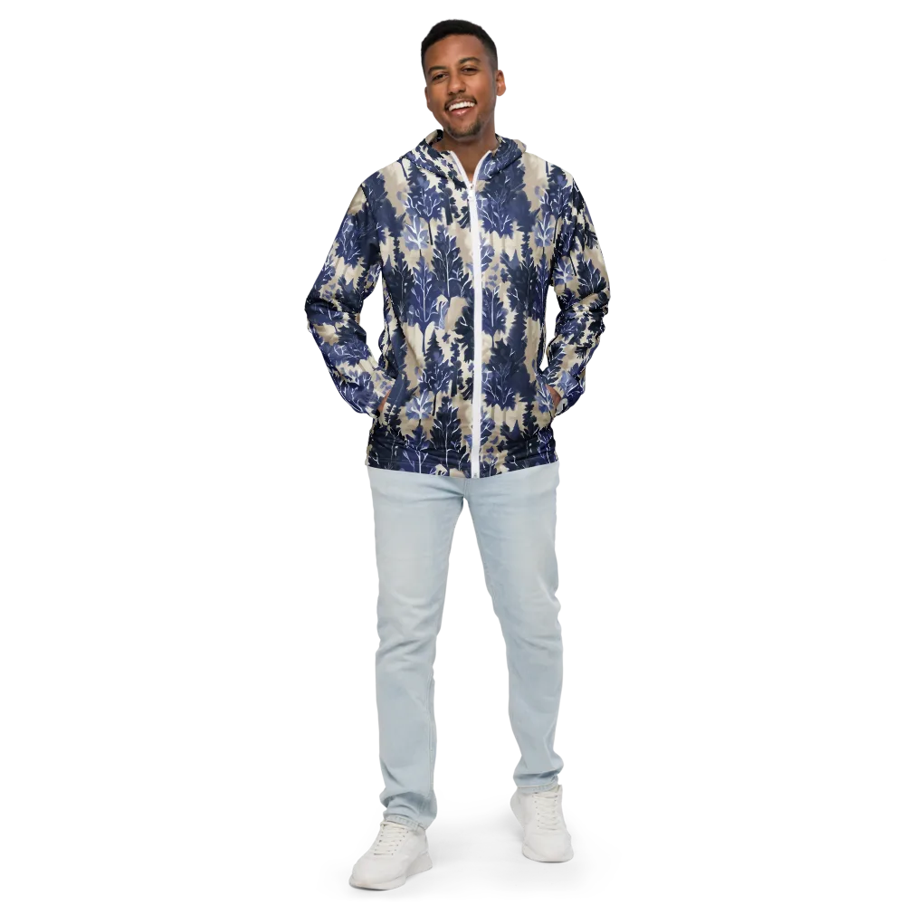 Indigo Understory on Men's Windbreaker — Front