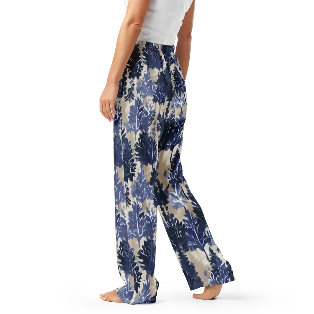 Indigo Understory on Women's Pajama Pants — Left