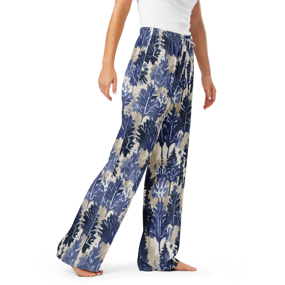 Indigo Understory on Women's Pajama Pants — Right Front