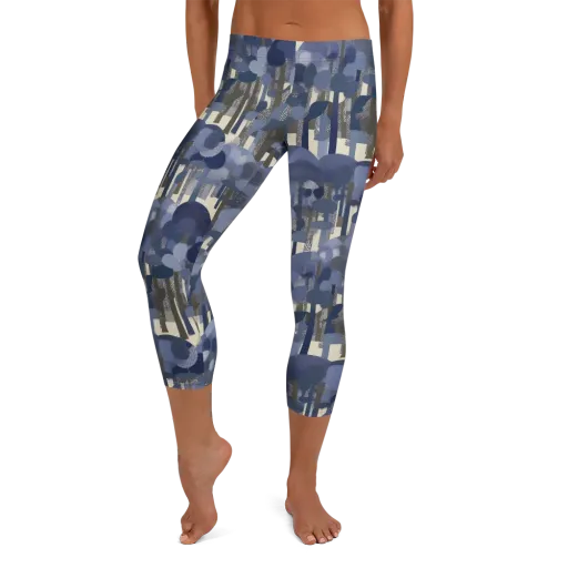 Bluewood Canopy on a Capri Leggings