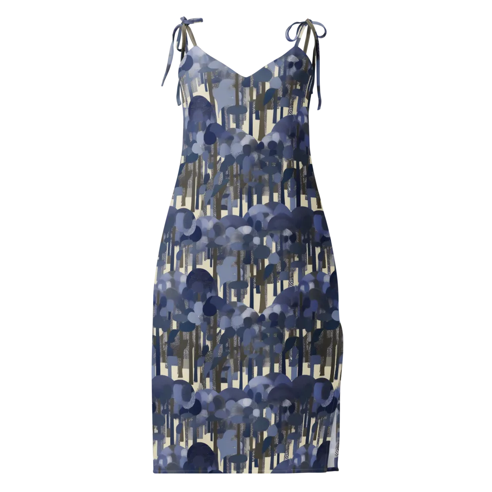 Bluewood Canopy on Slip Dress — Front