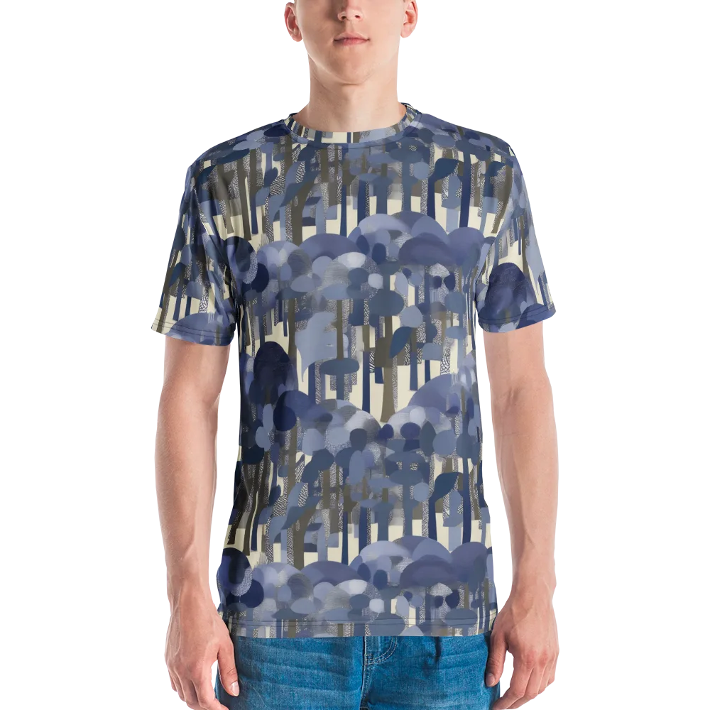 Bluewood Canopy on Men's Crew Neck T-Shirt — Front