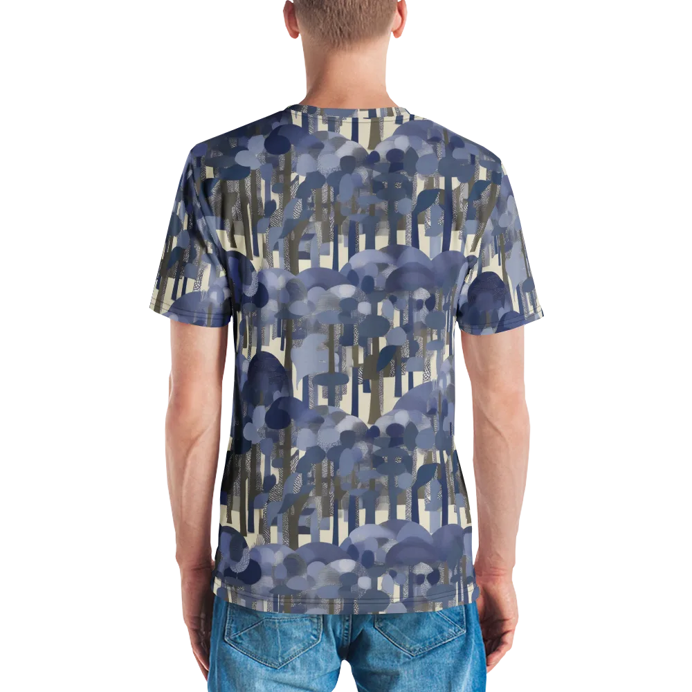 Bluewood Canopy on Men's Crew Neck T-Shirt — Back