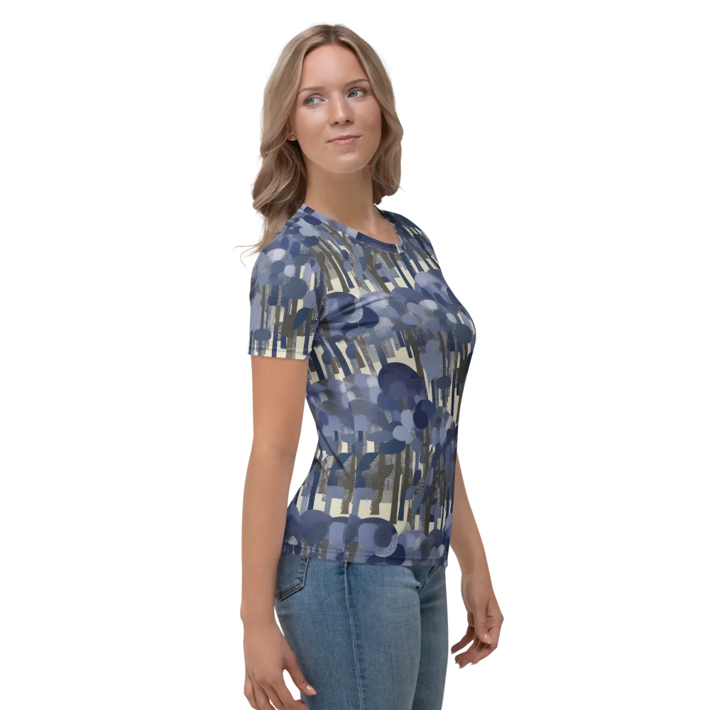 Bluewood Canopy on Women's Crew Neck T-Shirt — Right