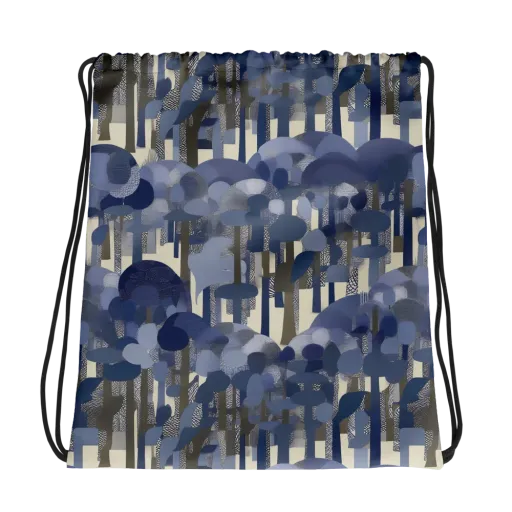 Bluewood Canopy on a Drawstring Bag