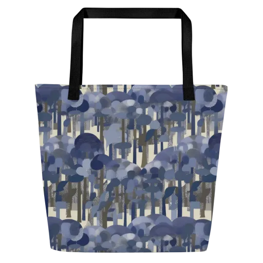 Bluewood Canopy on a Large Tote Bag W/ Pocket