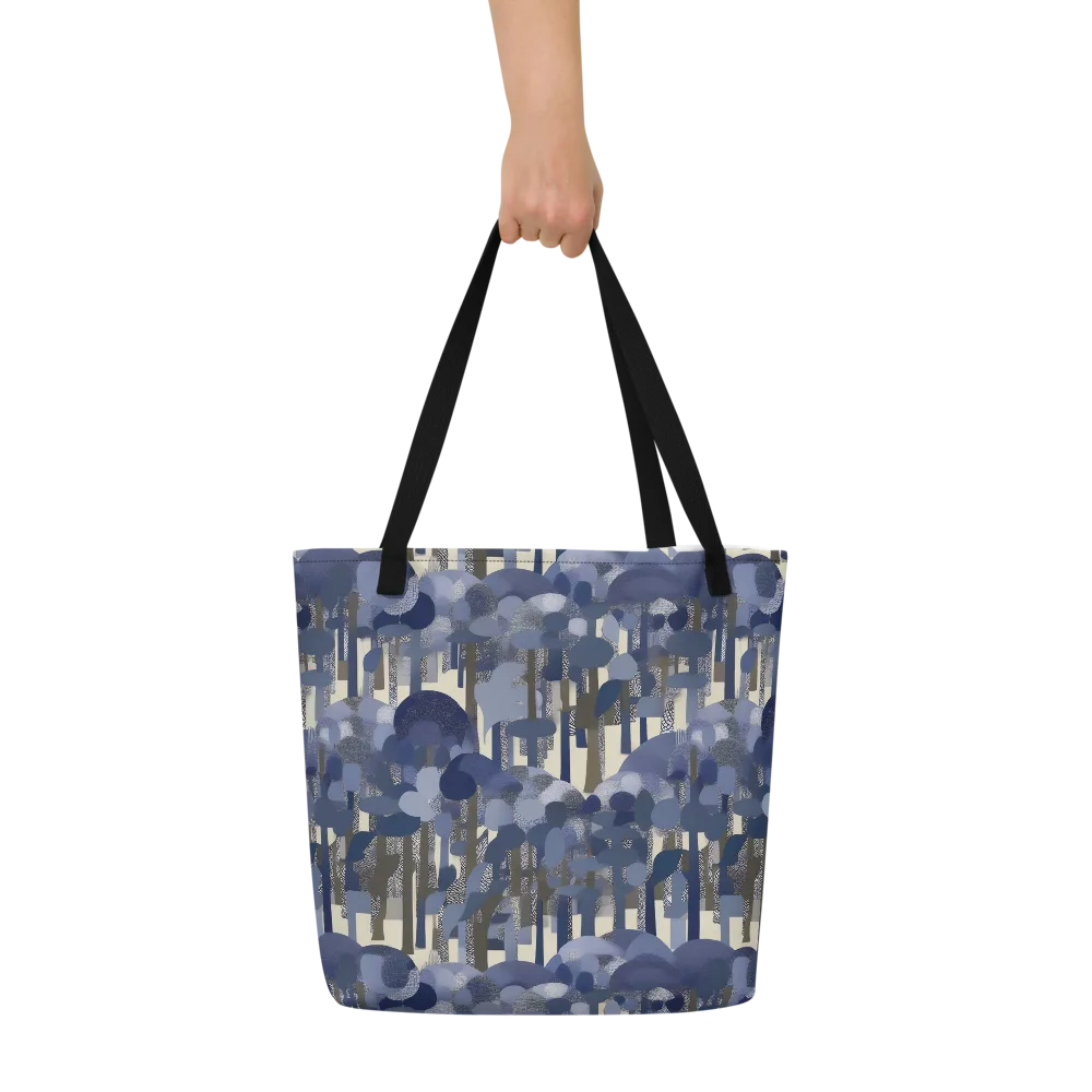 Bluewood Canopy on Large Tote Bag W/ Pocket — Front