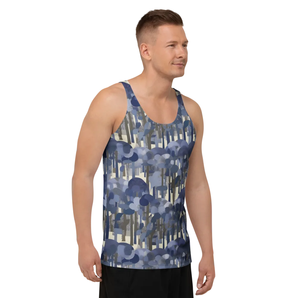 Bluewood Canopy on Men's Tank Top — Right Front