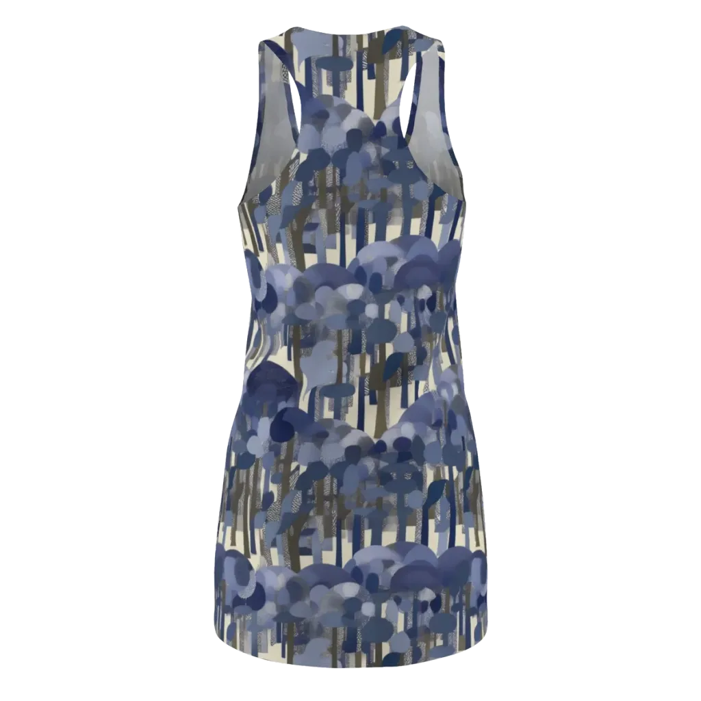 Bluewood Canopy on Racerback Dress — Back