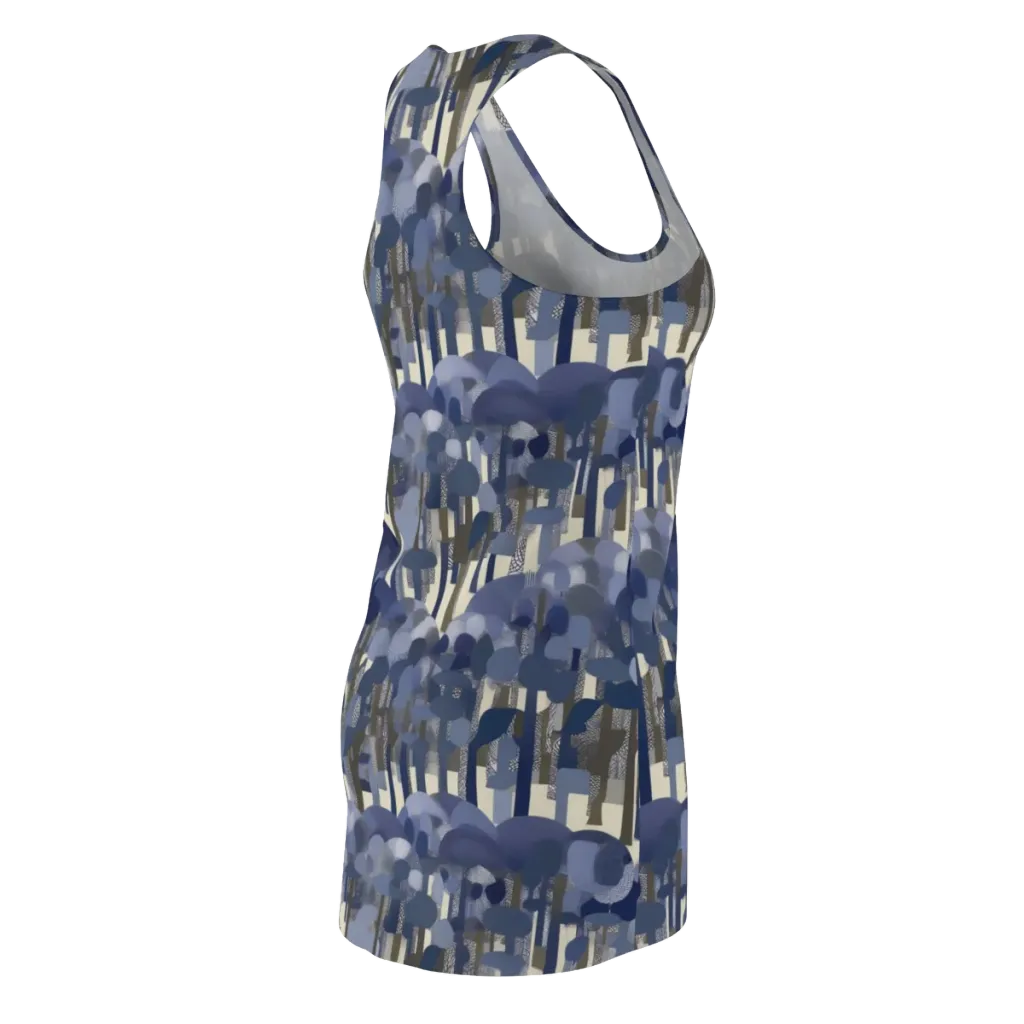 Bluewood Canopy on Racerback Dress — Back Side