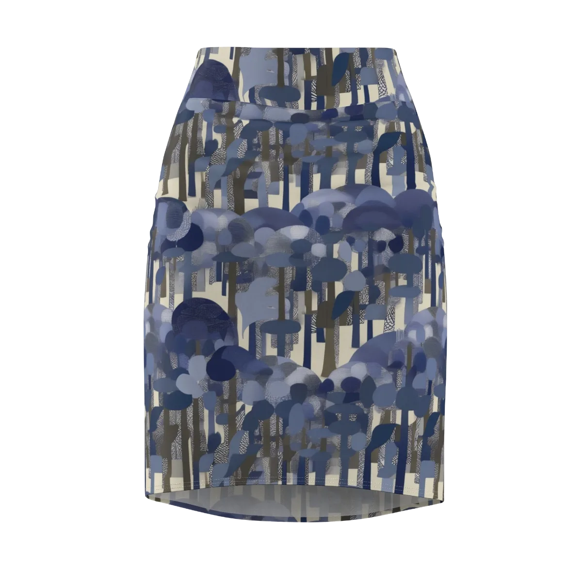 Bluewood Canopy on Pencil Skirt — Front