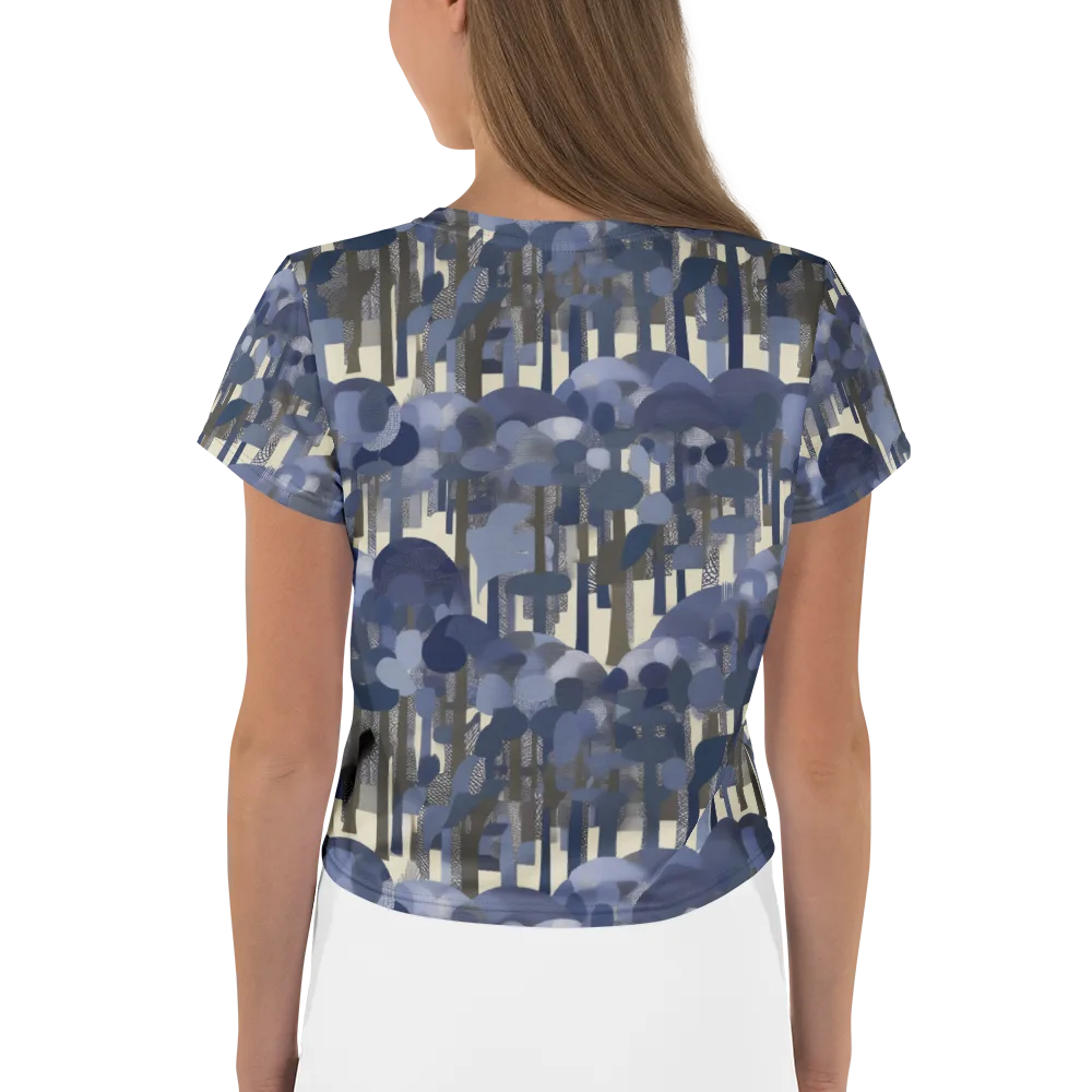Bluewood Canopy on Crop Tee — Back