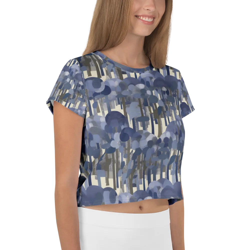 Bluewood Canopy on Crop Tee — Right