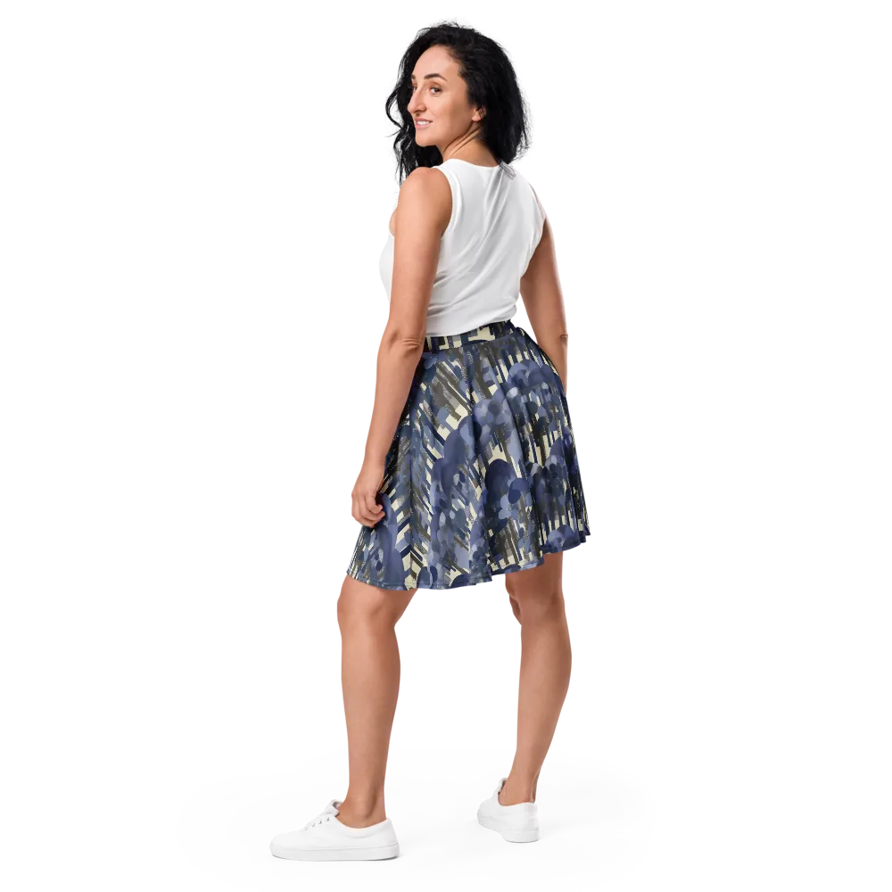 Bluewood Canopy on Skater Skirt — Back