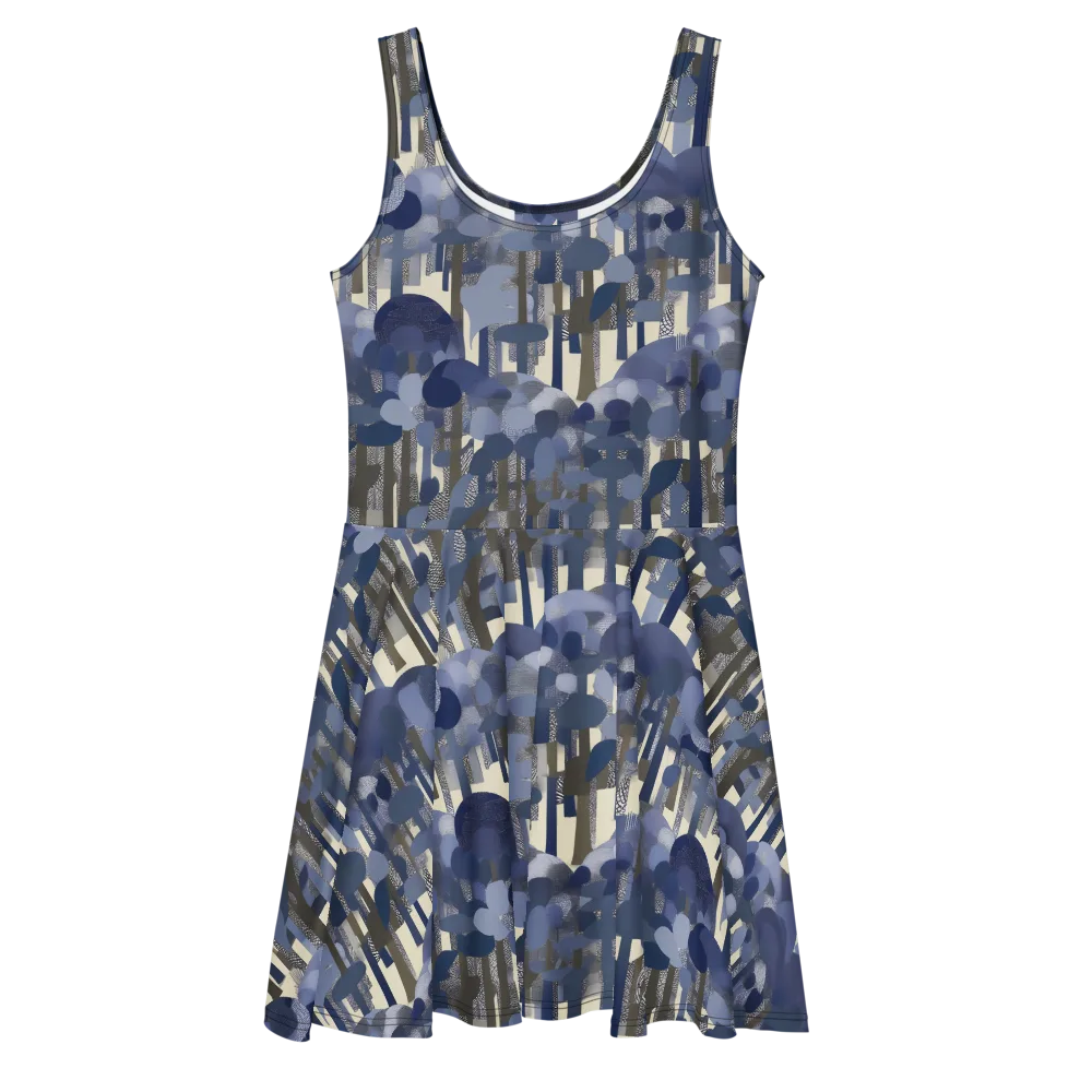 Bluewood Canopy on Skater Dress — Front