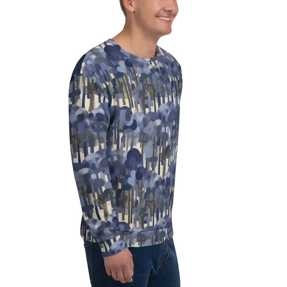 Bluewood Canopy on Sweatshirt — Right Front