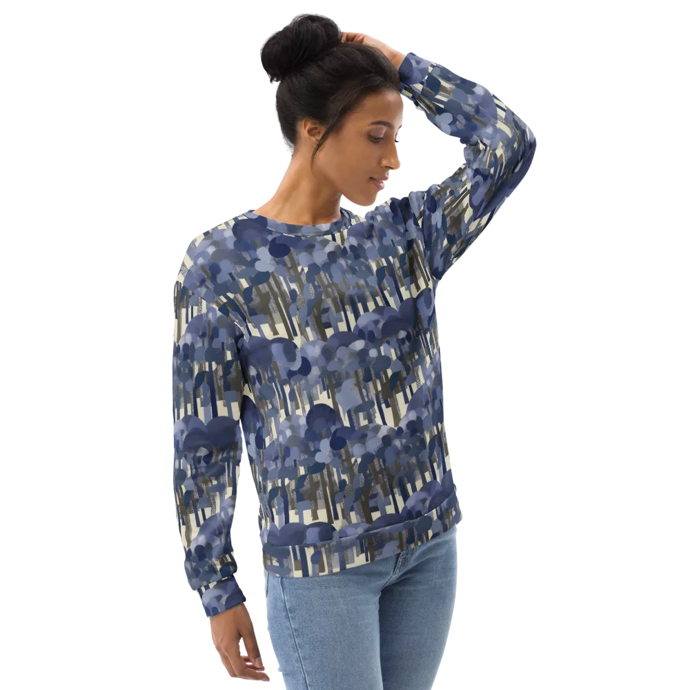 Bluewood Canopy on Sweatshirt — Right Front