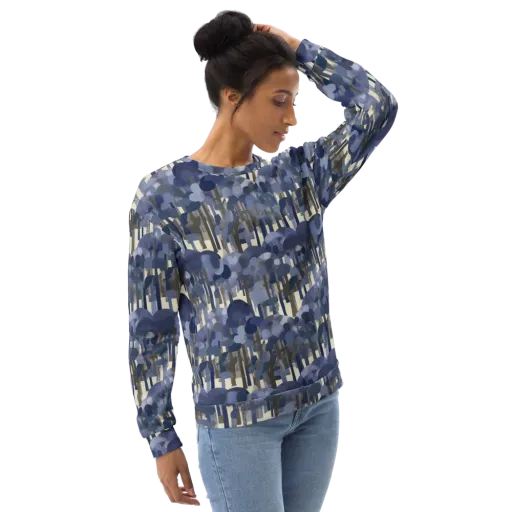 Bluewood Canopy on a Sweatshirt