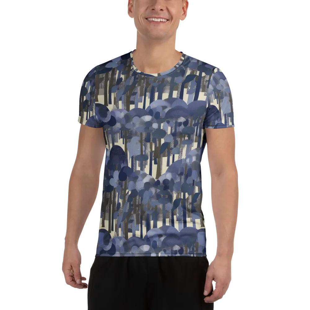 Bluewood Canopy on Men's Athletic T-Shirt — Front