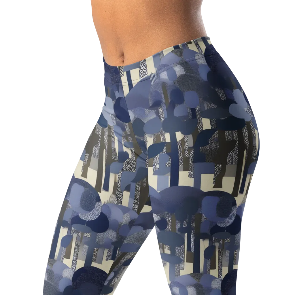 Bluewood Canopy on Leggings — Left Front