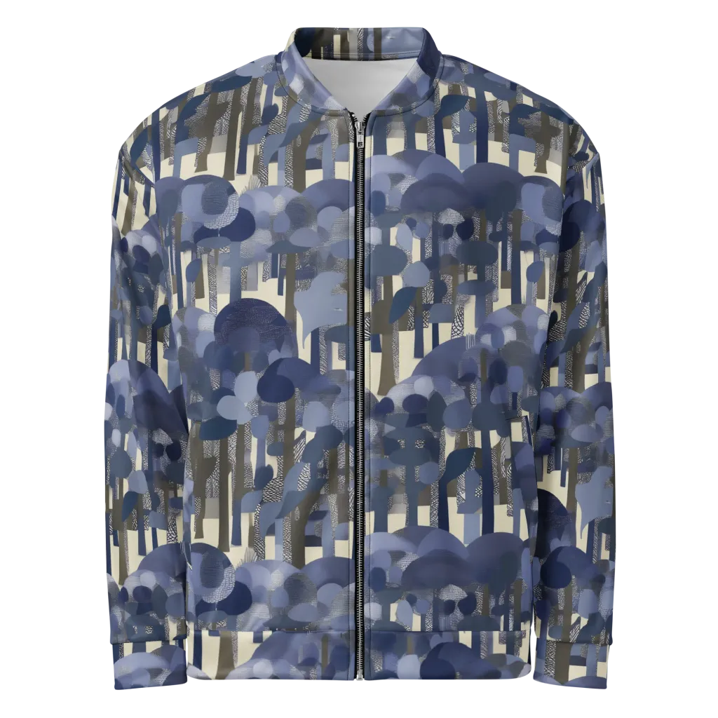 Bluewood Canopy on Bomber Jacket — Front