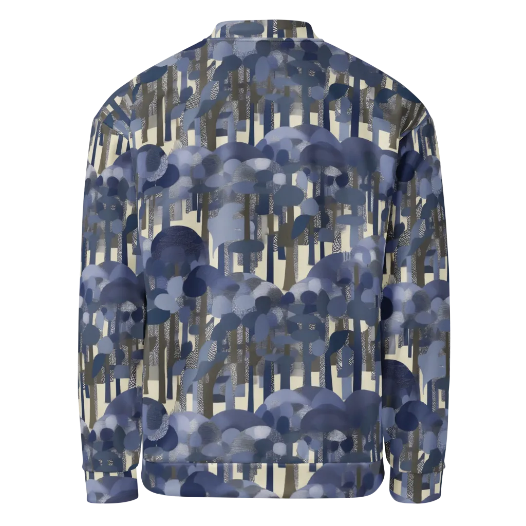 Bluewood Canopy on Bomber Jacket — Back