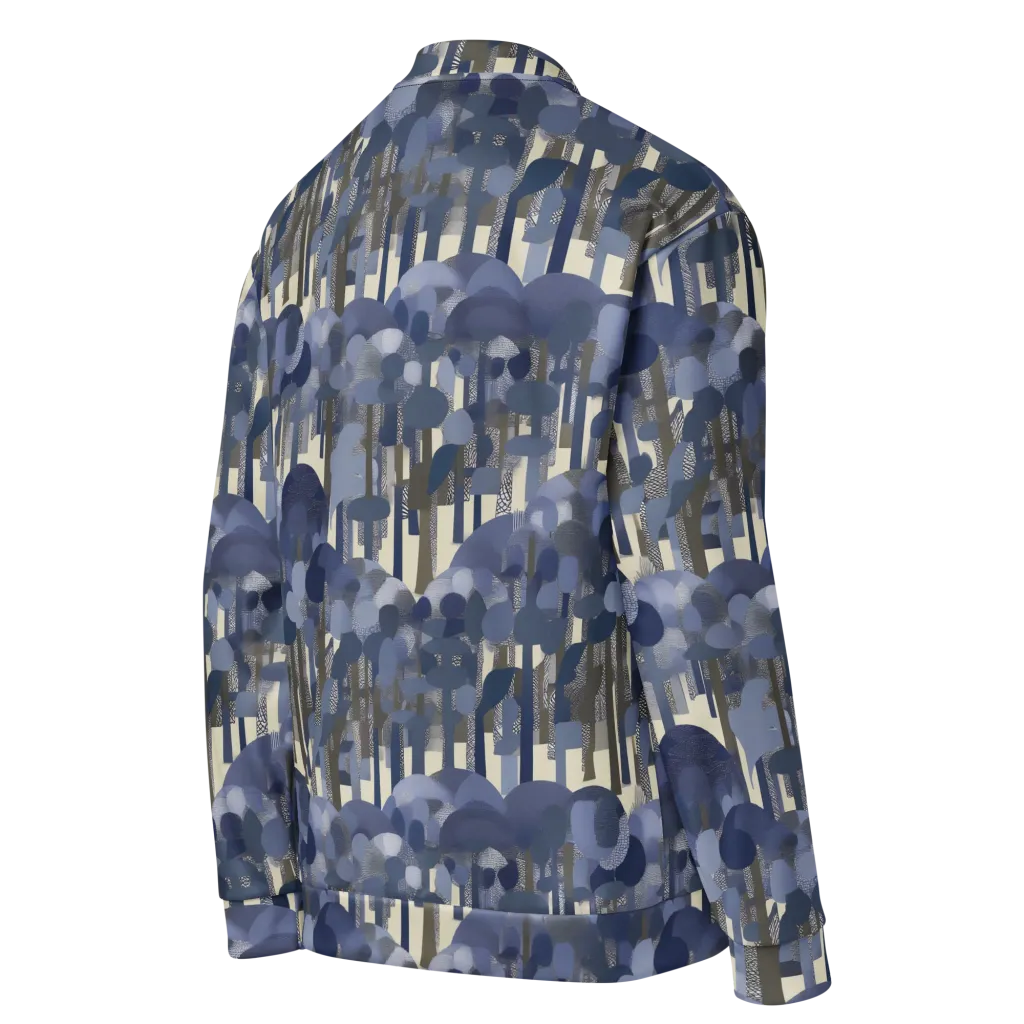 Bluewood Canopy on Bomber Jacket — Right Back