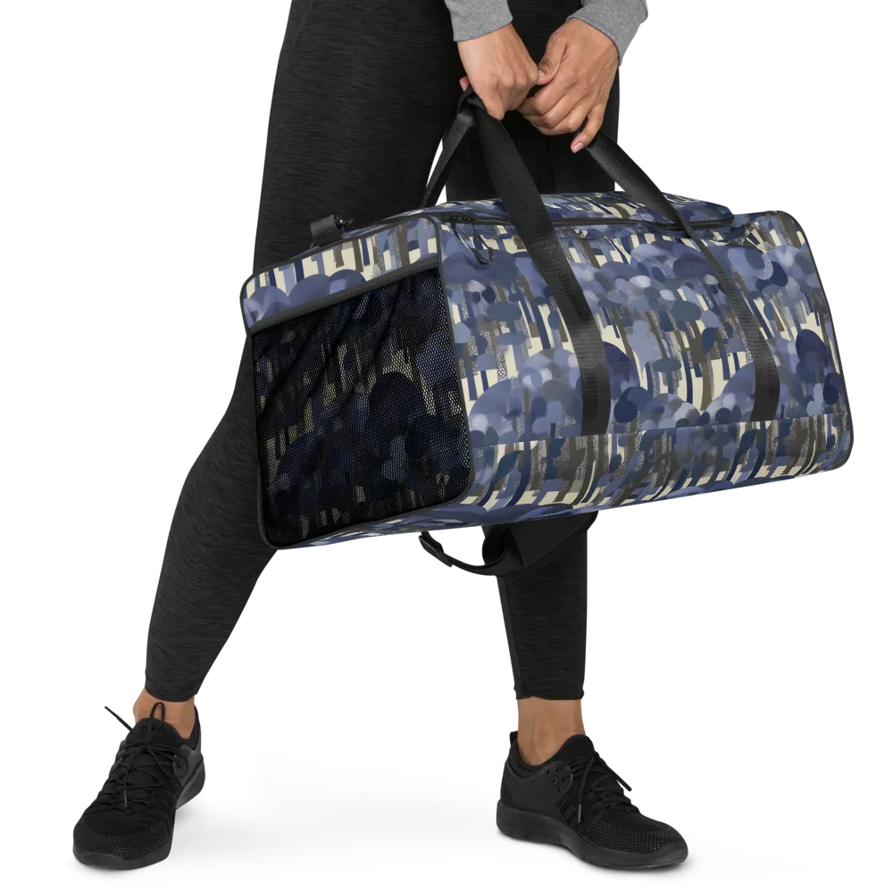 Bluewood Canopy on Duffle Bag — Right Front