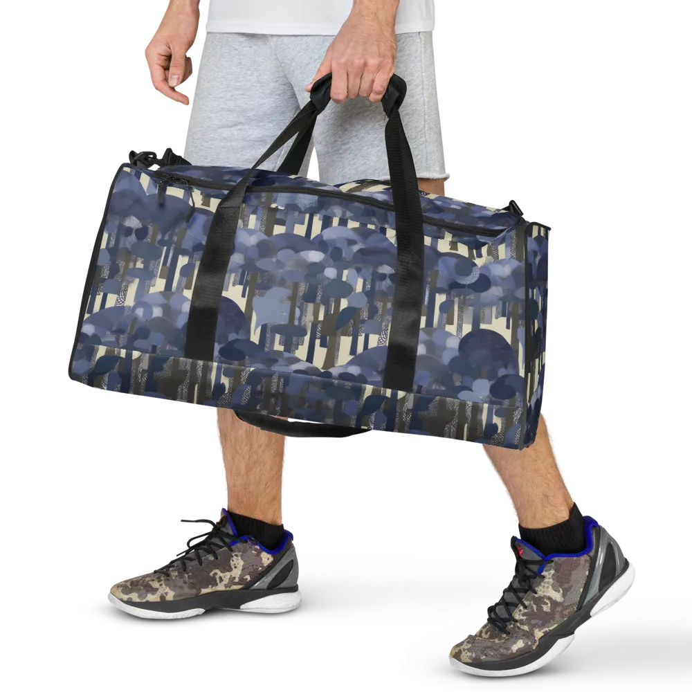 Bluewood Canopy on Duffle Bag — Front