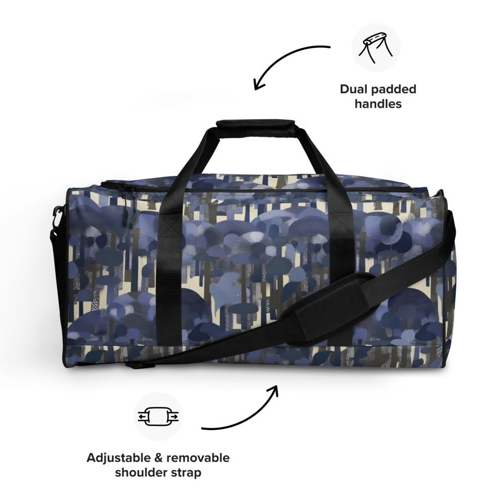 Bluewood Canopy on Duffle Bag — Front