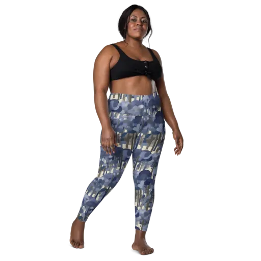 Bluewood Canopy on a Leggings with Pockets
