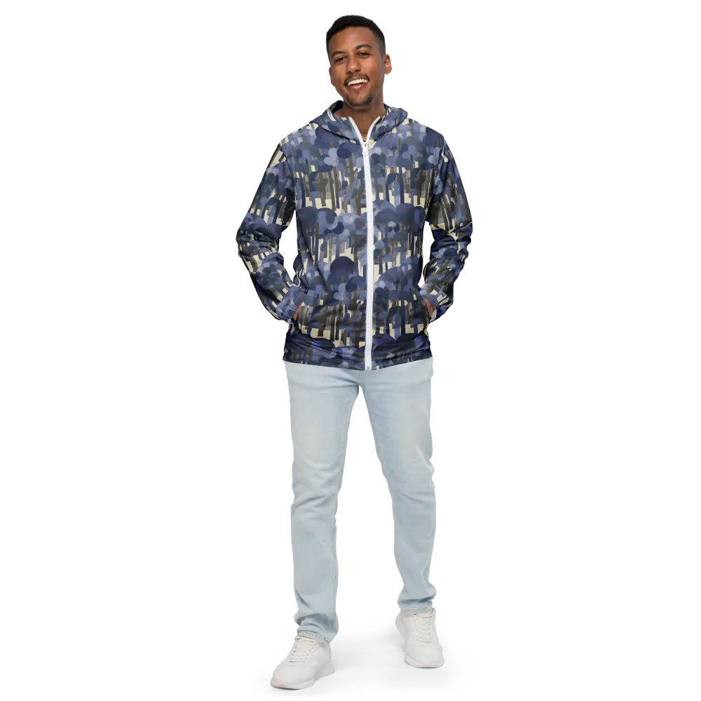Bluewood Canopy on Men's Windbreaker — Front
