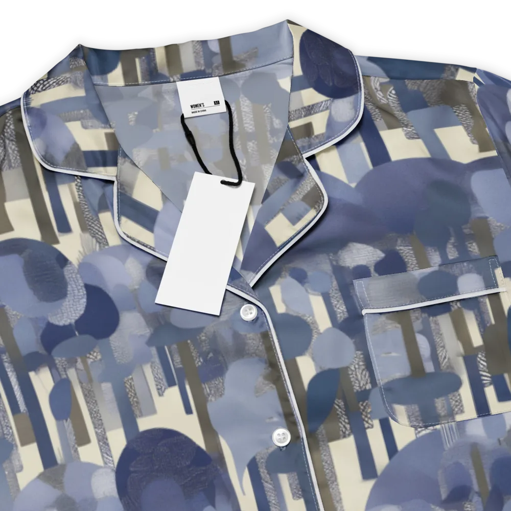 Bluewood Canopy on Women's Short Sleeve Pajama Top — Product details