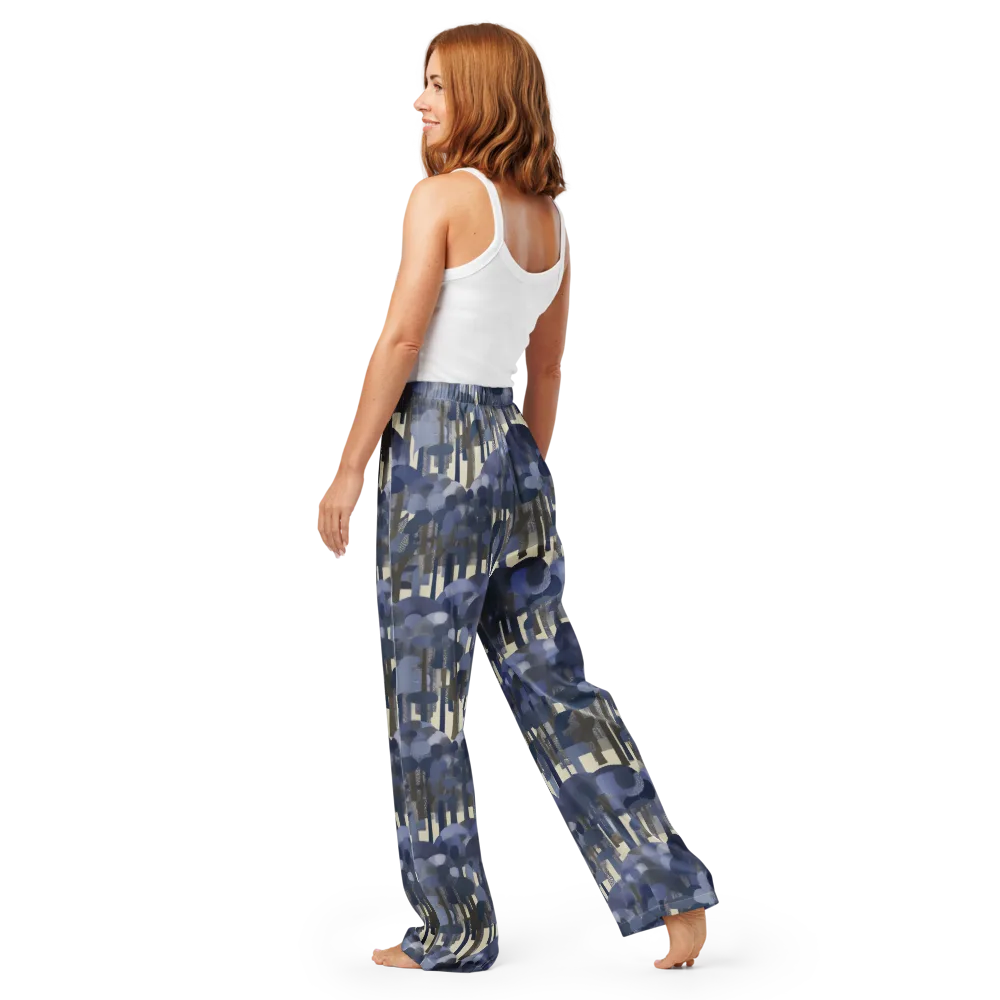 Bluewood Canopy on Women's Pajama Pants — Back