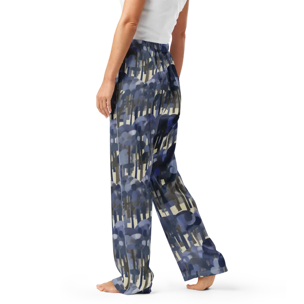 Bluewood Canopy on Women's Pajama Pants — Left