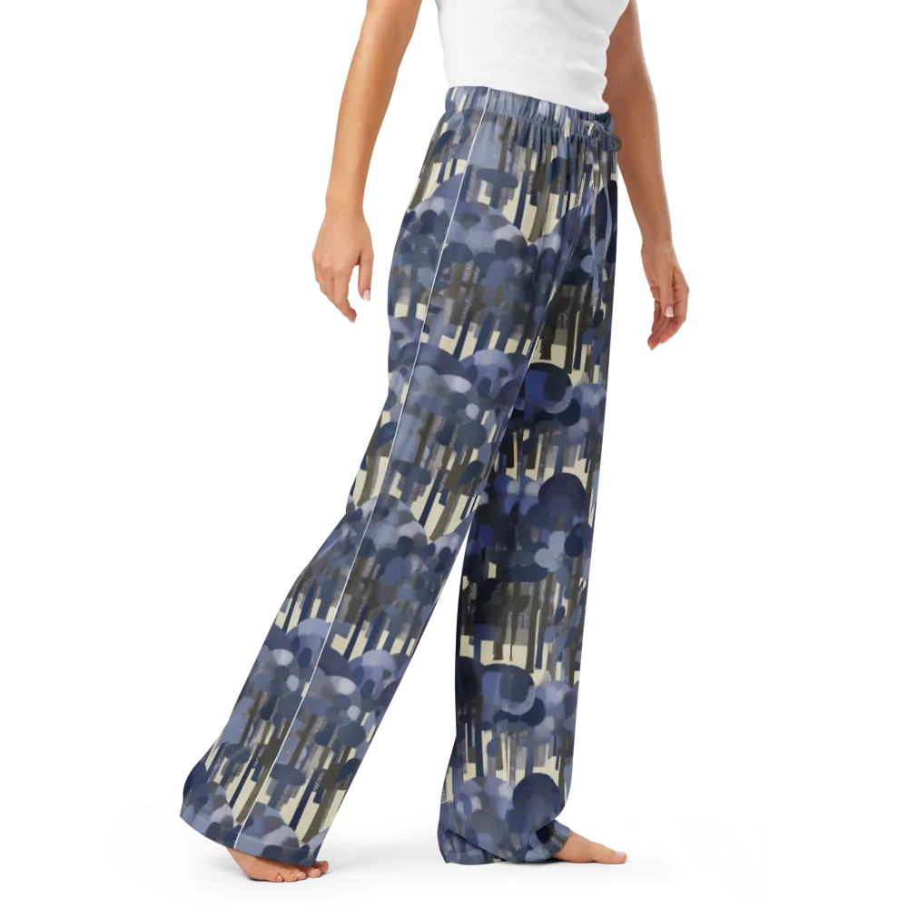 Bluewood Canopy on Women's Pajama Pants — Right Front