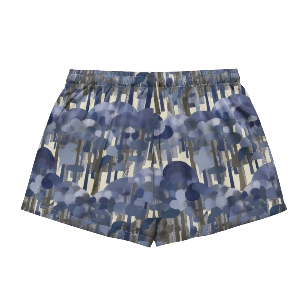 Bluewood Canopy on Women's Pajama Shorts — Back