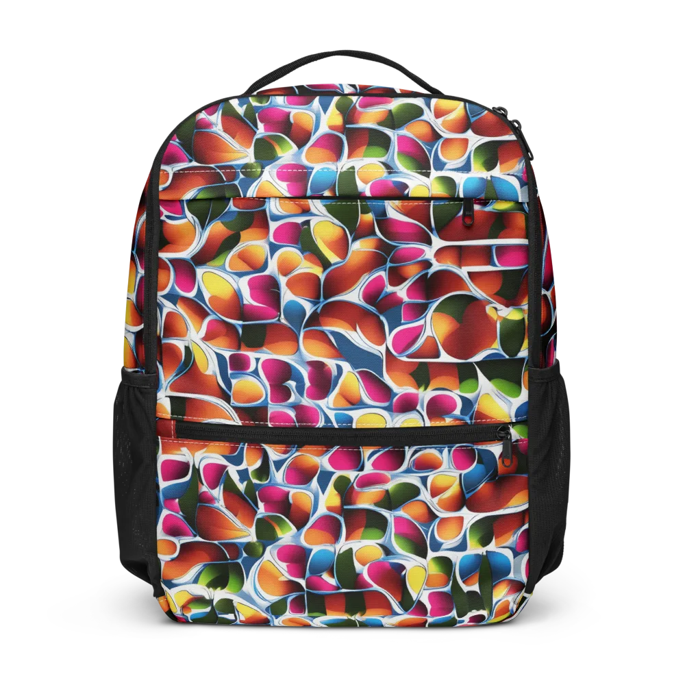 Prism Puddle on Utility Backpack — Front