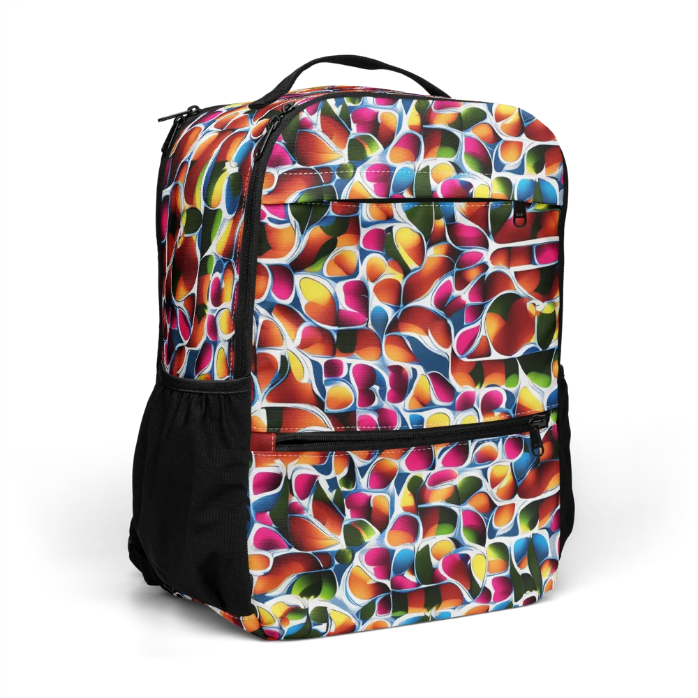 Prism Puddle on Utility Backpack — Right Front