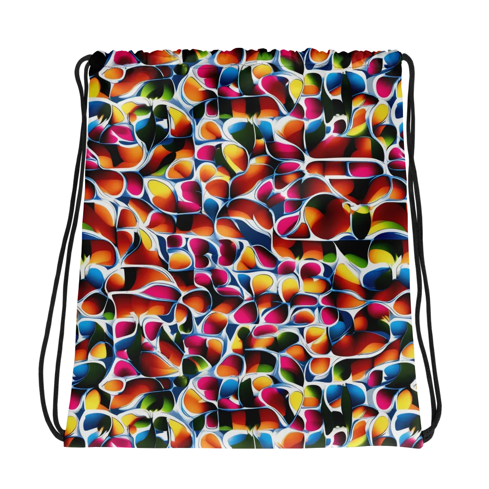 Prism Puddle on Drawstring Bag — Photo