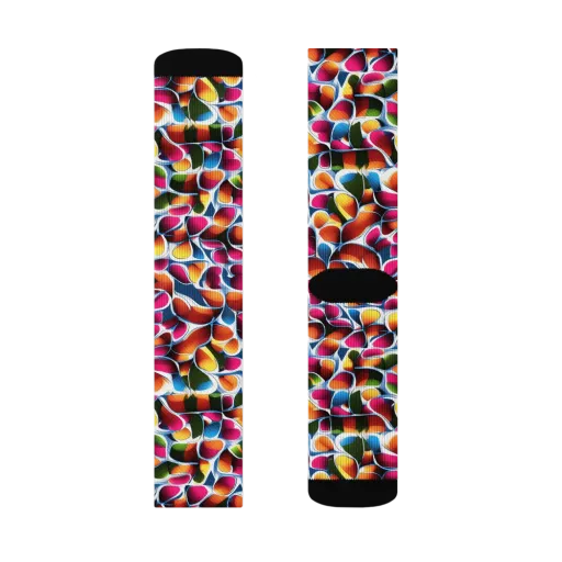 Prism Puddle on a Socks