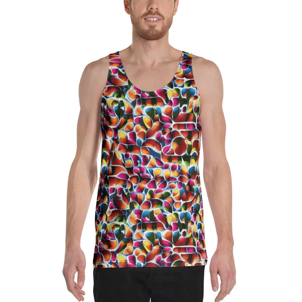 Prism Puddle on Men's Tank Top — Front