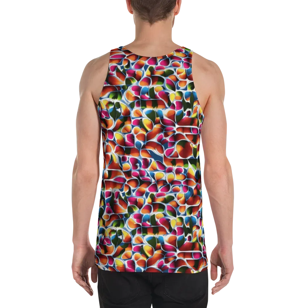 Prism Puddle on Men's Tank Top — Back