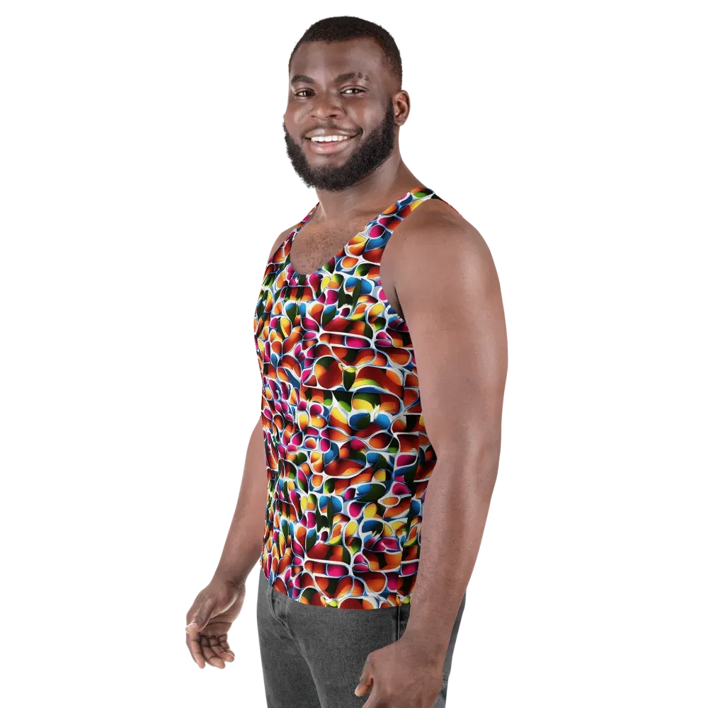Prism Puddle on Men's Tank Top — Left Front