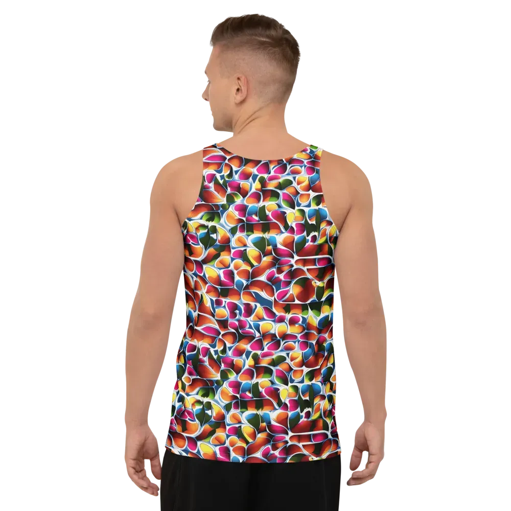 Prism Puddle on Men's Tank Top — Back